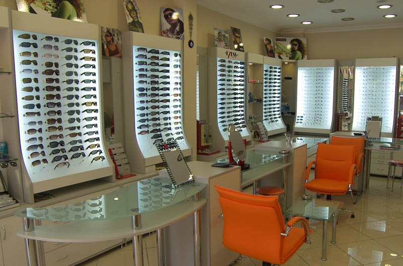 Optik Dekorasyon - Optik Mağaza Dekorasyonu Optik Mağaza Dekor Konsept MODEL NO: 0016