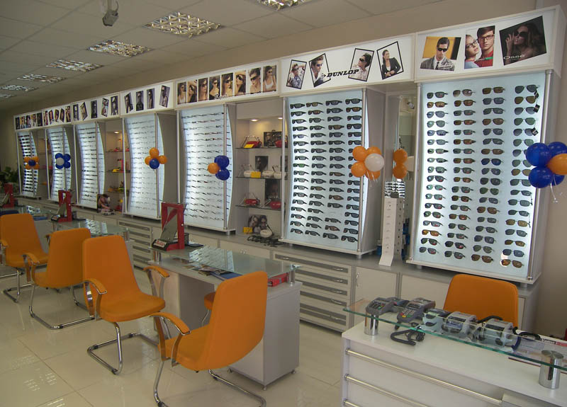 Optik Dekorasyon - Optik Mağaza Dekorasyonu Optik Mağaza Dekor Konsept MODEL NO: 0025