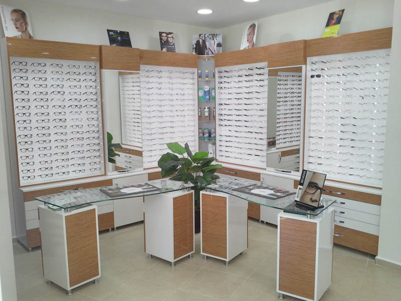 Optik Dekorasyon - Optik Mağaza Dekorasyonu Optik Mağaza Dekor Konsept MODEL NO: 0027