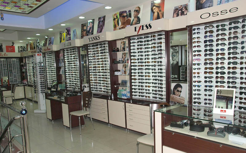 Optik Dekorasyon - Optik Mağaza Dekorasyonu Optik Mağaza Dekor Konsept MODEL NO: 0030