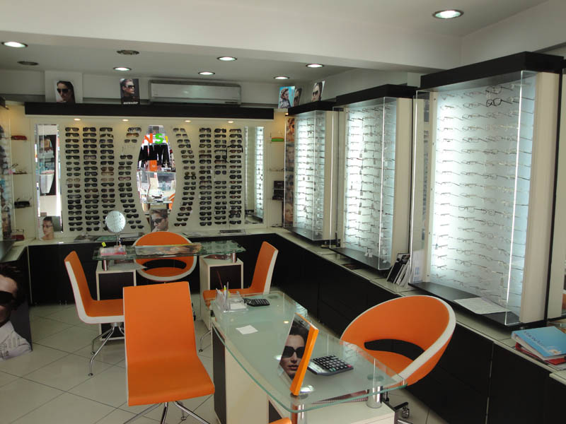 Optik Dekorasyon - Optik Mağaza Dekorasyonu Pleksili Modeller MODEL NO: 0006