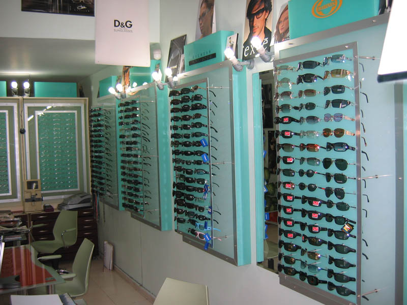 Optik Dekorasyon - Optik Mağaza Dekorasyonu Panel - Küp - Çubuk sistemleri MODEL NO: 2016 - 0016